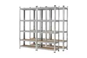 Sharptoo 4x1.5m Garage Shelving Shelves Warehouse Racking Storage Rack Pallet
