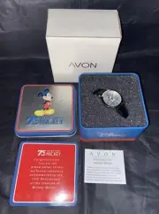 Disney Mickey Mouse 75th Anniversary Watch Tin Avon TH1