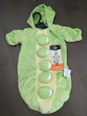 Hyde and Eek Infant PeaPod Halloween Costume Size 0-6 Months