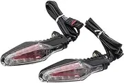 Front Rear Turning Indicator Lights 2022 Turn Signal Light, for S1000RR S1000R M1000RR S1000XR R1250GS ADV 2021 Motorcycle Accessories Rear Indicator Lamp Motorcycle Turn Signal Lights(BLACK C
