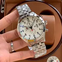 在飛比找Yahoo!奇摩拍賣優惠-二手全新萬國IWC-經典飛行員系列男錶 自動機械錶 手錶  