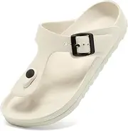 [YUHITYGZGS] Comfort Thong Sandals Women Men Footbed Eva Flip Flop With Arch Support Slip On Indoor Outdoor For Summer Beach Slides Adjustable