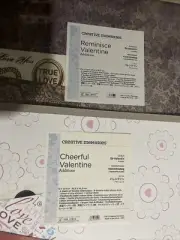 Creative Memories Valentine Additions Cheerful & Reminisce Bundle 2 NIP 12”x12”