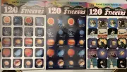 Planet Stickers TCR-1800, TCM 1800, TCM 1801 Teacher Created Resources NEW 3PK