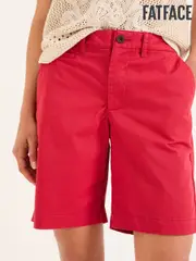 FatFace Sandown Rust Red Chino Shorts (AU7641) | $102