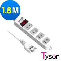 在飛比找神腦生活優惠-Tyson太順電業 TS-214AS 2孔1切4座延長線(轉