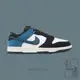 NIKE DUNK LOW INDUSTRIAL BLUE 噴墨白黑藍 FD6923-100【Insane-21】