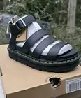 Dr. Martens Vegan Felix Rub Off Blaire Sandals - Black 5UK