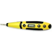 Digital AC DC Voltage Tester Pen w/ LCD Display Meter LED Light Multi Functional