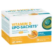 Vitamin D Lipo-Sachets(R) Melon Flavour 30 Sachets x 5g