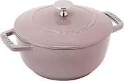 [STAUB] Wa-NABE 40508-856 Wanabe Chiffon Rose, M, 7.1 inches (18 cm), Both Hands, Cast Enamel, Pot, Rice Cooking, Yukihira, 2 Cups, Induction Compatible, Serial Number Included