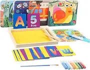 Perfk Water and Sand Art Painting Kit Educational Creative Colorful Toy Learning Activities 8 Sand Bottles for Birthday Classroom