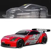 Clear RC Body Nissan 350Z Nismo GT 1/10 OnRoad Car HPI/4Tec2.0/V100/RDS/200mm