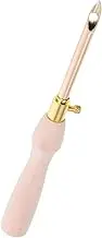Gadpiparty Embroidery Punch Needle Kit with Stylish Wooden Handle Versatile Craft Tool for Beginners to Create Textured Designs Sweaters Hats and Scarves