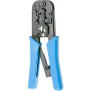 HANLONG HTN5684R 7.5" 191Mm Rj45 Crimping Tool With Ratchet Stripping Cutting