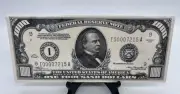 The Beverly Hills Mint Bank Notes 75 Sheets of Note Paper Sealed $1000 Vintage
