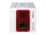 Evolis ZN1U-GP1 Go Pack Zenius, 1 X Zenius Classic Fire Red,1 X Ymcko Ribbon For