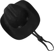 YARNOW Costume Puppy Hat Western Cowboy Dog Sombrero Pet Accessory for Parties Photo Sessions and Special Occasions Suitable for Cats and Dogs