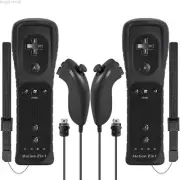 2 in 1 Built in Motion Plus Remote Gamdpad Controller For Nintendo Wii Wii U US