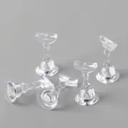Aurora Magnetic Nail Holder Practice Display Stand Acrylic Crystal Showing Shelf