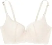 [une nana cool] Unnana Cool FB2022 Women's 3/4 Cup Bra Polka Dot Mold