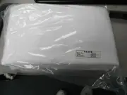 1 new premium queen size white FLAT sheet 180tc percale 90 x 110 BRAND NEW ELITE