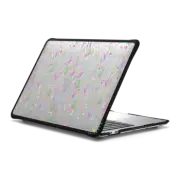 MacBook Pro 13-inch (M1 / M2 / Intel) Impact Case Pink floral meadow pattern on transparent background