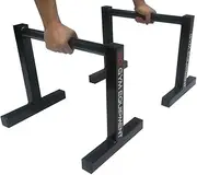 Large Steel Metal Parallettes Push Up Bars Gym Equipment Gymnastics Aerobics Bodybuilding Hand stand Portable Dip