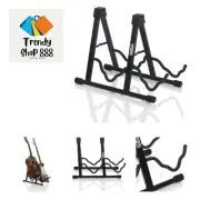Rok-It A-Frame Double Guitar Stand; Holds Most Standard Electric and Acoustic...