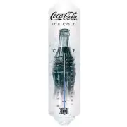 Coke Ice White Metal Thermometer Made in Germany by Nostalgic Art - Coca Cola