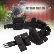 Outdoor Men Belt Multifunction Tactical Belt Security Military Duty Utility Belt