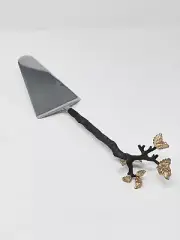 L'Objet Mulbrae Cake Server Slicer Elad Yifrach New India MU21 24Kt Gold Bronze