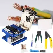 FTTH Fiber Optic Stripping Tool Kit Set With Cleaver FC-6S Designed for Network
