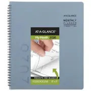 AT-A-GLANCE Contemporary 2026 Monthly Planner, Drizzle, Large, 9" x 11"