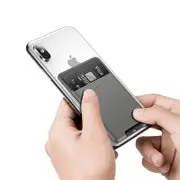 Baseus Universal Adhesive Pocket Stick Wallet Card Holder Pouch Case For iPhone Samsung