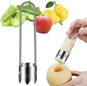 Red Bell Pepper Seed Corer, 2025 Upgraded Reusable Washable Stainless Steel Frui