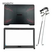 LCD Back Cover & Front Bezel & Hinges For Asus TUF Gaming FX504 FX504G FX80 FX80G Red