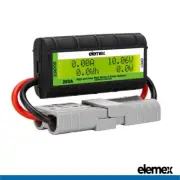 200 Amp Digital Watt Meter Power Analyser Solar Camping Anderson Style Plug 12V