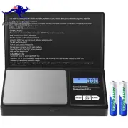Digital Pocket Scale, [500G/0.01G] Mini Kitchen Scale with LCD Display Tare Fun