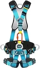 Full-body seat belt with quick buckles,waist protection harness,climbing harness with D-rings,fall arrest safety harnesses,high-altitude working safety belt