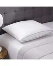 Sleep Style Pillow For Back Sleeper With Oval Gusset On Long Side