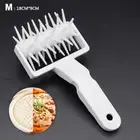 Plastic Pastry Pizza Dough Wheels Roller Bread Hole Punch DIY Baking Tool