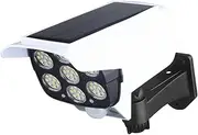 Oimzzr Solar Lighting Simulation Garden Lights Fake Camera Wall Lights Surveillance Anti-Burglary Anti-Theft