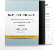 Trading Journal: Guided trading journal, trading log book & investment journal. 300 pages to track psychologic patterns, manage risk and improve trade after trade. Compatible with all kind of market.