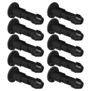 10 Pcs Trash Can Wheel Latch Lid Lock Plastic Buckles Dustbin Cover
