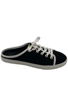 Jack Rogers Canvas Sneaker Mules Ava Black