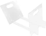 Vinyl Record Holder Display Holder for Vinyl Record Vinyl Record Stand Display Adjustable Record Holder Adjustable Record Stand Book Magazines Display Acrylic Transparent
