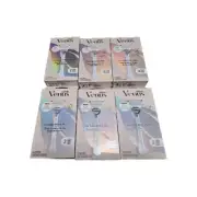 VENUS FOR PUBIC HAIR & SKIN WOMEN'S RAZORS 6X + 2 RAZOR BLADE REFILLS Lot Of 6