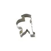 Tiger Crown Santa Claus-Shaped Stainless Steel Cookie Mold