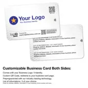 Double Sided NFC Digital Customizable Business Card - High-Tech Networking